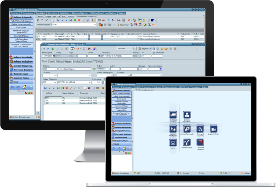 Screenshot Enterprise ERP